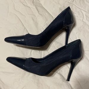 Navy Nine West Heels
